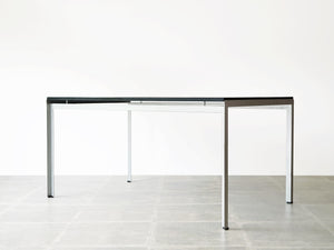 Poul Kjærholm  Academy table Rud Rasmussen 黒いワークデスク ポール・ケアホルム アカデミーテーブル ルド・ラスムッセン ヴィンテージ