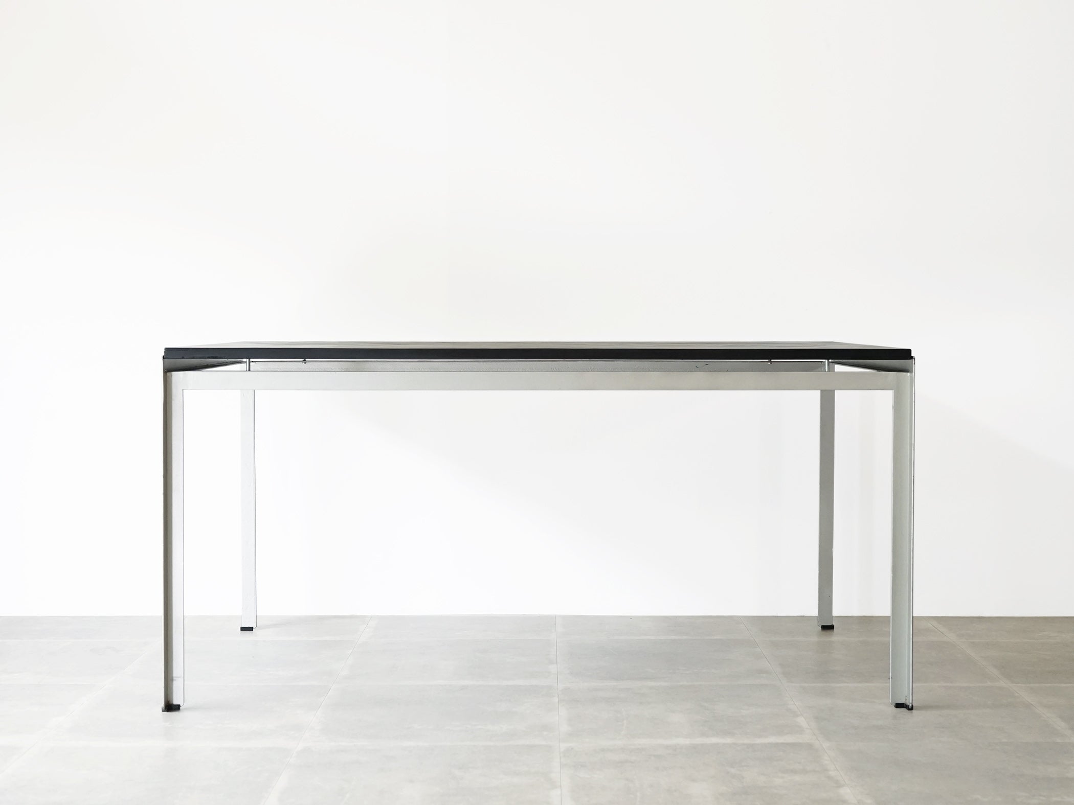 Poul Kjærholm  Academy table Rud Rasmussen 黒いワークデスク ポール・ケアホルム アカデミーテーブル ルド・ラスムッセン ヴィンテージ