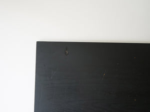 Poul Kjærholm  Academy table Rud Rasmussen 黒いワークデスク ポール・ケアホルム アカデミーテーブル ルド・ラスムッセン ヴィンテージ テーブルの天板裏側