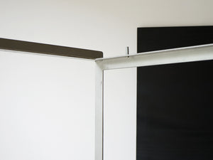 Poul Kjærholm  Academy table Rud Rasmussen 黒いワークデスク ポール・ケアホルム アカデミーテーブル ルド・ラスムッセン ヴィンテージ テーブルの天板を外した様子