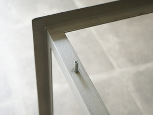 Poul Kjærholm  Academy table Rud Rasmussen 黒いワークデスク ポール・ケアホルム アカデミーテーブル ルド・ラスムッセン ヴィンテージ テーブルの天板を乗せるパーツ