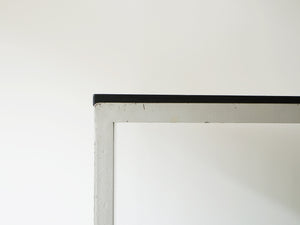 Poul Kjærholm  Academy table Rud Rasmussen 黒いワークデスク ポール・ケアホルム アカデミーテーブル ルド・ラスムッセン ヴィンテージ テーブルのスチールフレーム
