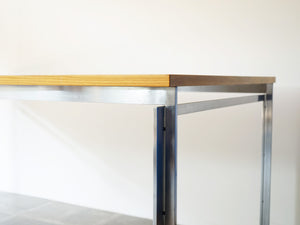 ポールケアホルム テーブル フリッツハンセン Poul Kjærholm PK55 Table Fritz Hansen PK55テーブルのスチールの脚と天板