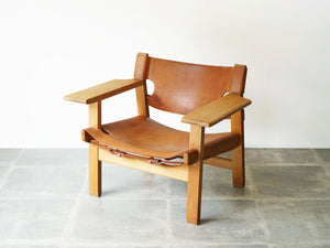 スパニッシュチェア ボーエモーエンセン 北欧名作チェア ヴィンテージ Børge Mogensen The Spanish Chair Model 2226 モーエンセンのラウンジチェアの斜め上から