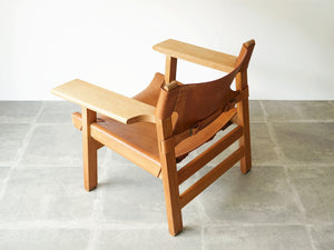 スパニッシュチェア ボーエモーエンセン 北欧名作チェア ヴィンテージ Børge Mogensen The Spanish Chair Model 2226 モーエンセンのラウンジチェアの背面上から