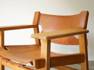 スパニッシュチェア ボーエモーエンセン 北欧名作チェア ヴィンテージ Børge Mogensen The Spanish Chair Model 2226 モーエンセンのラウンジチェアの肘掛け