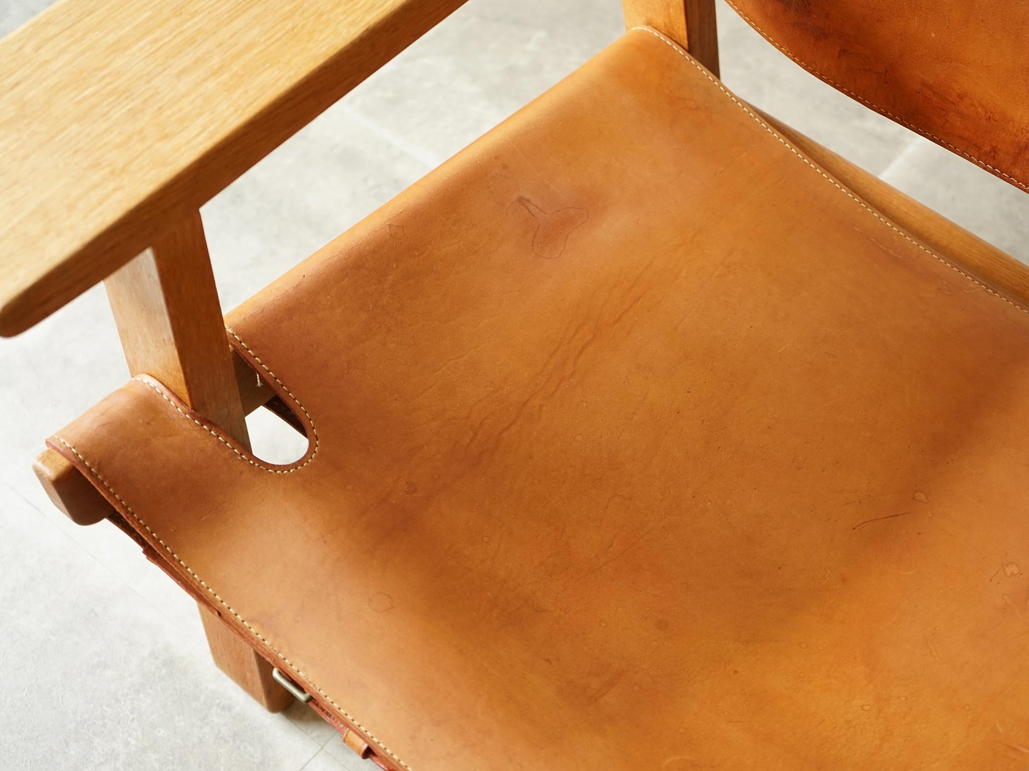 Børge Mogensen(ボーエ・モーエンセン) Model 2226 スパニッシュチェア ヴィンテージ品 天然革 | 北欧家具 ...