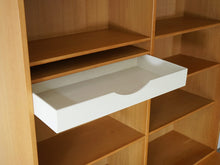 画像をギャラリービューアに読み込む, Børge Mogensen Wall unit of oak ボーエモーエンセン 本棚 ウォールユニット 収納棚 白い引き出し
