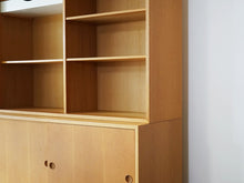 画像をギャラリービューアに読み込む, Børge Mogensen Wall unit of oak ボーエモーエンセン 本棚 ウォールユニット 収納棚 本棚とキャビネットの奥行きは異なります
