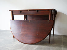 画像をギャラリービューアに読み込む, Arne Vodder Sibast Furniture Rosewood Table with Extensionアルネ ヴォッダー シバスト・ファニチャー ローズウッド 延長式ダイニングテーブル
