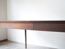 画像をギャラリービューアに読み込む, Arne Vodder Sibast Furniture Rosewood Table with Extensionアルネ ヴォッダー シバスト・ファニチャー ローズウッド 延長式ダイニングテーブル
