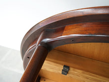 画像をギャラリービューアに読み込む, Danish Design Rosewood Extension Table デンマークデザイン ローズウッド  北欧ヴィンテージ 延長式 円形ダイニングテーブル
