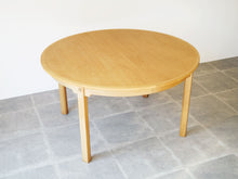 画像をギャラリービューアに読み込む, Børge Mogensen P. Lauritsen Søn Øresund Table ボーエ モーエンセン ラウリツェン サン オーレスン 延長式 丸いダイニングテーブル 
