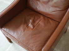 画像をギャラリービューアに読み込む, Børge Mogensen Fredericia Model 2207 ボーエモーエンセン フレデリシア　モデル2207 1人用ソファ イージチェア 座面の革
