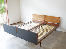 画像をギャラリービューアに読み込む, Hans J Wegner Getama ハンス ウェグナー ゲタマ  ダブルベッド 北欧ヴィンテージ チーク材 ベッド

