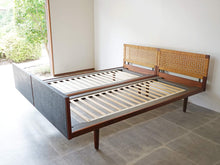 画像をギャラリービューアに読み込む, Hans J Wegner Getama ハンス ウェグナー ゲタマ  ダブルベッド 北欧ヴィンテージ チーク材 ベッド
