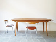 画像をギャラリービューアに読み込む, Hans J Wegner Johannes Hansen JH750 ハンス ウェグナー ヨハネスハンセン ダイニングテーブルとJH701チェア
