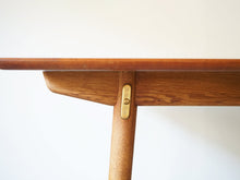 画像をギャラリービューアに読み込む, Hans J Wegner Johannes Hansen JH750 ハンス ウェグナー ヨハネスハンセン ダイニングテーブル 脚の飾り
