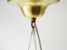 画像をギャラリービューアに読み込む, Vilhelm Lauritzen Louis Poulsen Christiansborg ヴィルヘルムラウリッツェン  ルイスポールセン  クリスチャンソボー シャンデリア 真鍮のフランジ
