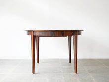画像をギャラリービューアに読み込む, デンマークデザイン ローズウッドの延長式ダイニングテーブル 北欧ヴィンテージ
