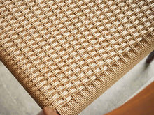 画像をギャラリービューアに読み込む, Niels O Møller Model71chair JLモラー  ニールスOモラー  チークとペーパーコードの椅子の座面は張り替え済み
