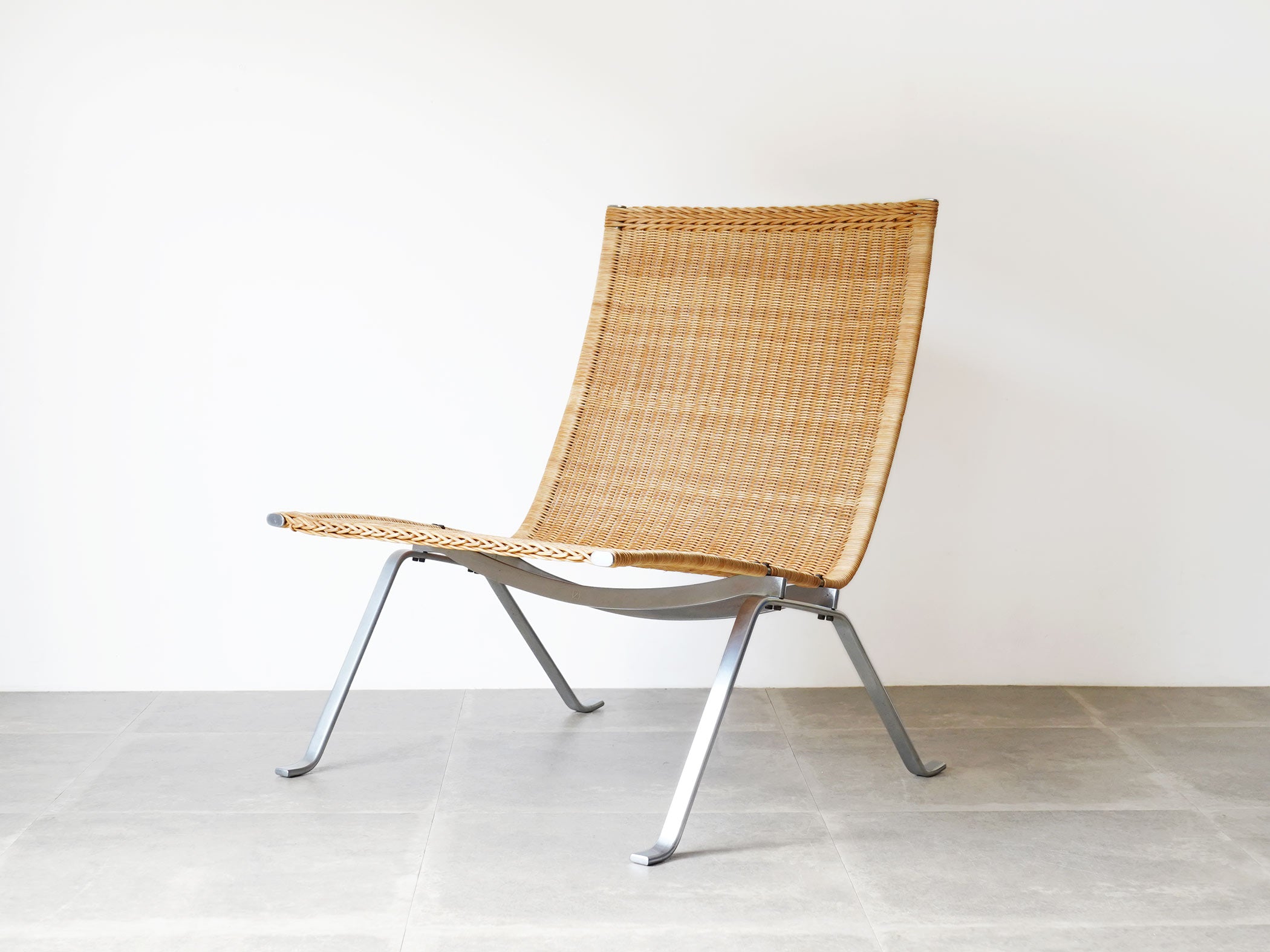 Poul Kjærholm（ポール・ケアホルム）PK22 チェア 籐編み