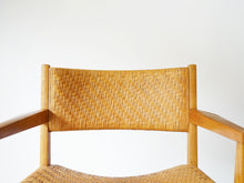 画像をギャラリービューアに読み込む, Peter Hvidt Orla Mølgaard-Nielsen Model 350 Søborg Møbelピーター ビッツ オルラ ムルガード ニールセン モデル350 アームチェアの背もたれ
