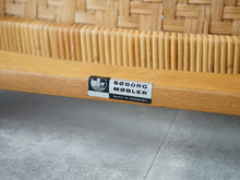 画像をギャラリービューアに読み込む, Peter Hvidt Orla Mølgaard-Nielsen Model 350 Søborg Møbelピーター ビッツ オルラ ムルガード ニールセン モデル350 アームチェア メーカーのラベル
