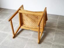 画像をギャラリービューアに読み込む, Peter Hvidt Orla Mølgaard-Nielsen Model 350 Søborg Møbelピーター ビッツ オルラ ムルガード ニールセン モデル350 アームチェアの裏面
