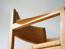 画像をギャラリービューアに読み込む, Peter Hvidt Orla Mølgaard-Nielsen Model 350 Søborg Møbelピーター ビッツ オルラ ムルガード ニールセン モデル350 アームチェア 肘掛けのやや下から
