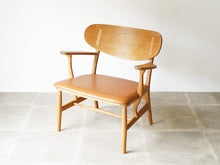 画像をギャラリービューアに読み込む, Hans J Wegner CH22 Carl Hansen＆Søn ハンス ウェグナー カールハンセン オーク革張り イージチェア アームチェア 

