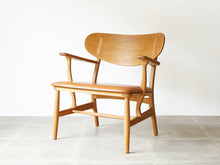 画像をギャラリービューアに読み込む, Hans J Wegner CH22 Carl Hansen＆Søn ハンス ウェグナー カールハンセン オーク革張り イージチェア アームチェア 
