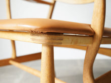 画像をギャラリービューアに読み込む, Hans J Wegner CH22 Carl Hansen＆Søn ハンス ウェグナー カールハンセン オーク革張り イージチェア アームチェアのフレーム
