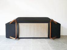 画像をギャラリービューアに読み込む, Tove Edvard Kindt Larsen Brdr Petersen Pagode トーベ エドワード キンドラーセン パゴダ 北欧ヴィンテージ 黒ウール ソファの裏面
