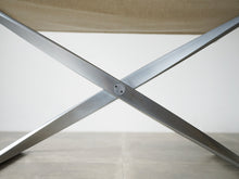 画像をギャラリービューアに読み込む, Poul Kjærholm PK91 E Kold Christensen EKC ポール ケアホルム E コルド クリステンセン ヴィンテージ品 折りたたみスツールの交差部
