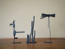 画像をギャラリービューアに読み込む, Kondoオリジナル Atelier27製 スチール製 幾何学的な構成のオブジェ セット
