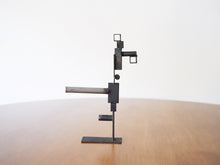 画像をギャラリービューアに読み込む, Circle and Square Kondoオリジナル Atelier27製 スチール製 幾何学的な構成のオブジェ
