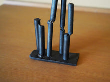 画像をギャラリービューアに読み込む, Cylinder Composition Kondoオリジナル Atelier27製 スチール製 幾何学的な構成のオブジェ
