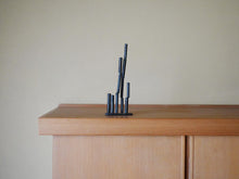 画像をギャラリービューアに読み込む, Cylinder Composition Kondoオリジナル Atelier27製 スチール製 幾何学的な構成のオブジェ
