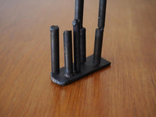 画像をギャラリービューアに読み込む, Cylinder Composition Kondoオリジナル Atelier27製 スチール製 幾何学的な構成のオブジェ
