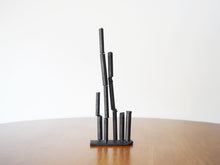 画像をギャラリービューアに読み込む, Cylinder Composition Kondoオリジナル Atelier27製 スチール製 幾何学的な構成のオブジェ
