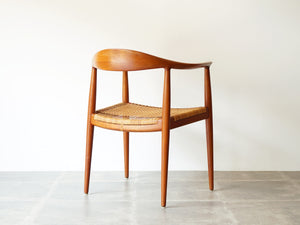 ハンス・J・ウェグナー ザ・チェアJH501/JH503 リプロダクト 2脚分① Hans J. Wegner（ハンスJ.ウェグナー) JH501 ザチェア 籐 Johannes