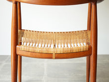 画像をギャラリービューアに読み込む, Hans J Wegner Johannes Hansen JH501 ハンス ウェグナー ザチェア ヨハネスハンセン 籐 チーク材 アームチェアの座面
