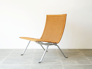 ポール・ケアホルム ラウンジチェアPk22 EKC製ヴィンテージ Poul Kjærholm PK22 Chair ケアホルムの椅子