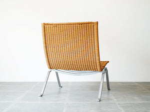 ポール・ケアホルム ラウンジチェアPk22 EKC製ヴィンテージ Poul Kjærholm PK22 Chair ケアホルムの椅子の背面