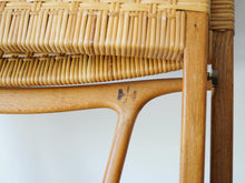 画像をギャラリービューアに読み込む, Hans J Wegner JH512 Johannes Hansen ハンスJウェグナー ヨハネスハンセン フォールディングチェア 折りたたみチェア オーク 椅子のフレームにヨハネスハンセン社の刻印
