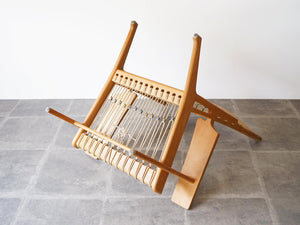 ハンスJウェグナー イージーチェア ラウンジチェア ヨハネスハンセン製ビンテージ Hans J. Wegner JH719 Chair ウェグナーの椅子の裏面