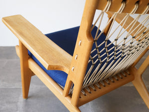 ハンスJウェグナー イージーチェア ラウンジチェア ヨハネスハンセン製ビンテージ Hans J. Wegner JH719 Chair ウェグナーの椅子のフレーム