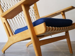 ハンスJウェグナー イージーチェア ラウンジチェア ヨハネスハンセン製ビンテージ Hans J. Wegner JH719 Chair ウェグナーの椅子のフレーム