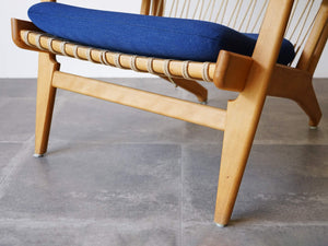 ハンスJウェグナー イージーチェア ラウンジチェア ヨハネスハンセン製ビンテージ Hans J. Wegner JH719 Chair ウェグナーの椅子の脚